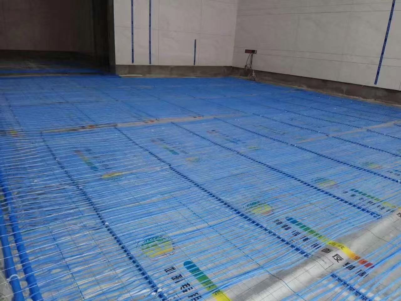 常州天宁区联排别墅六恒系统地面施工照片